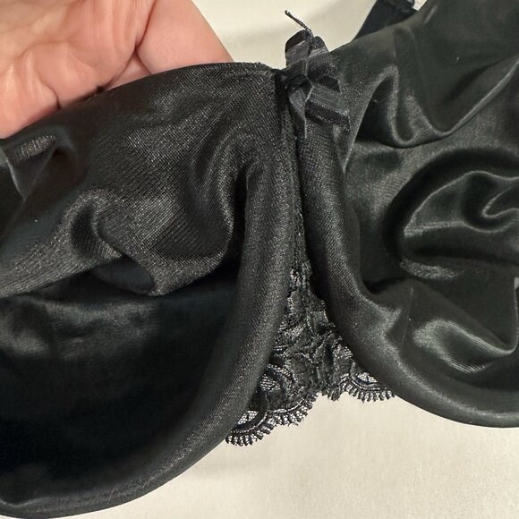 Soma‎ Women's Bra 42DDD Sensuous Sides Minimizer 3"  Black Underwire - Picture 3 of 5